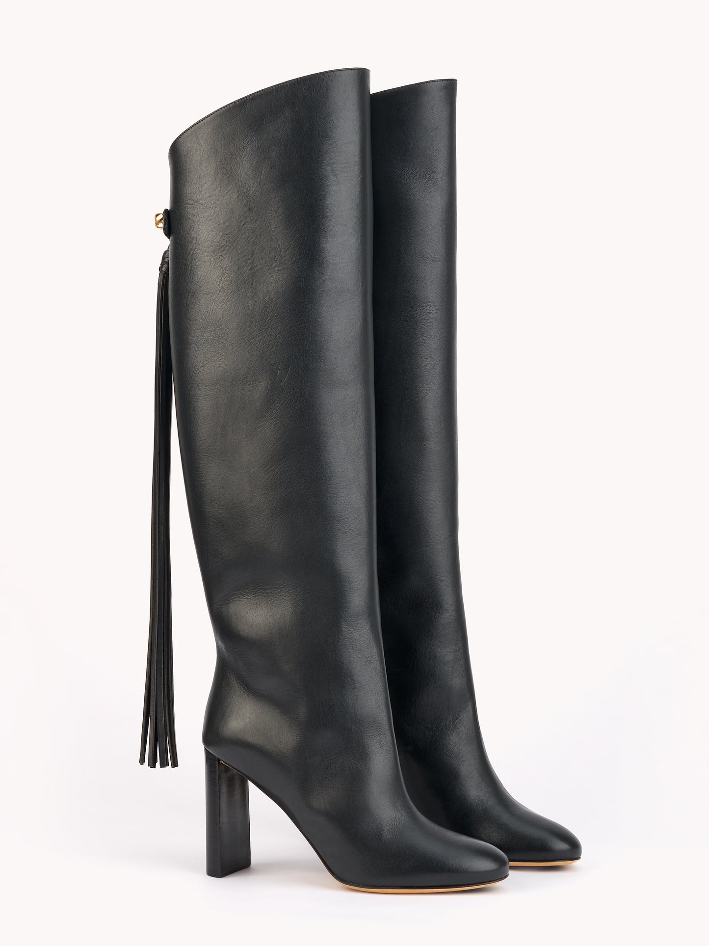 Adriana Cavallo High-Heel Piper Black Boots