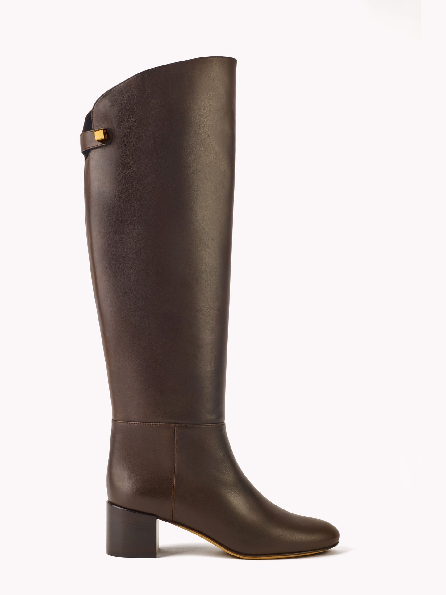 Adry Up Mid-Heel Piper Chocolate Boots