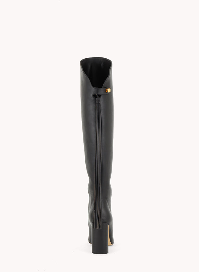 Adriana Cavallo High-Heel Piper Black Boots