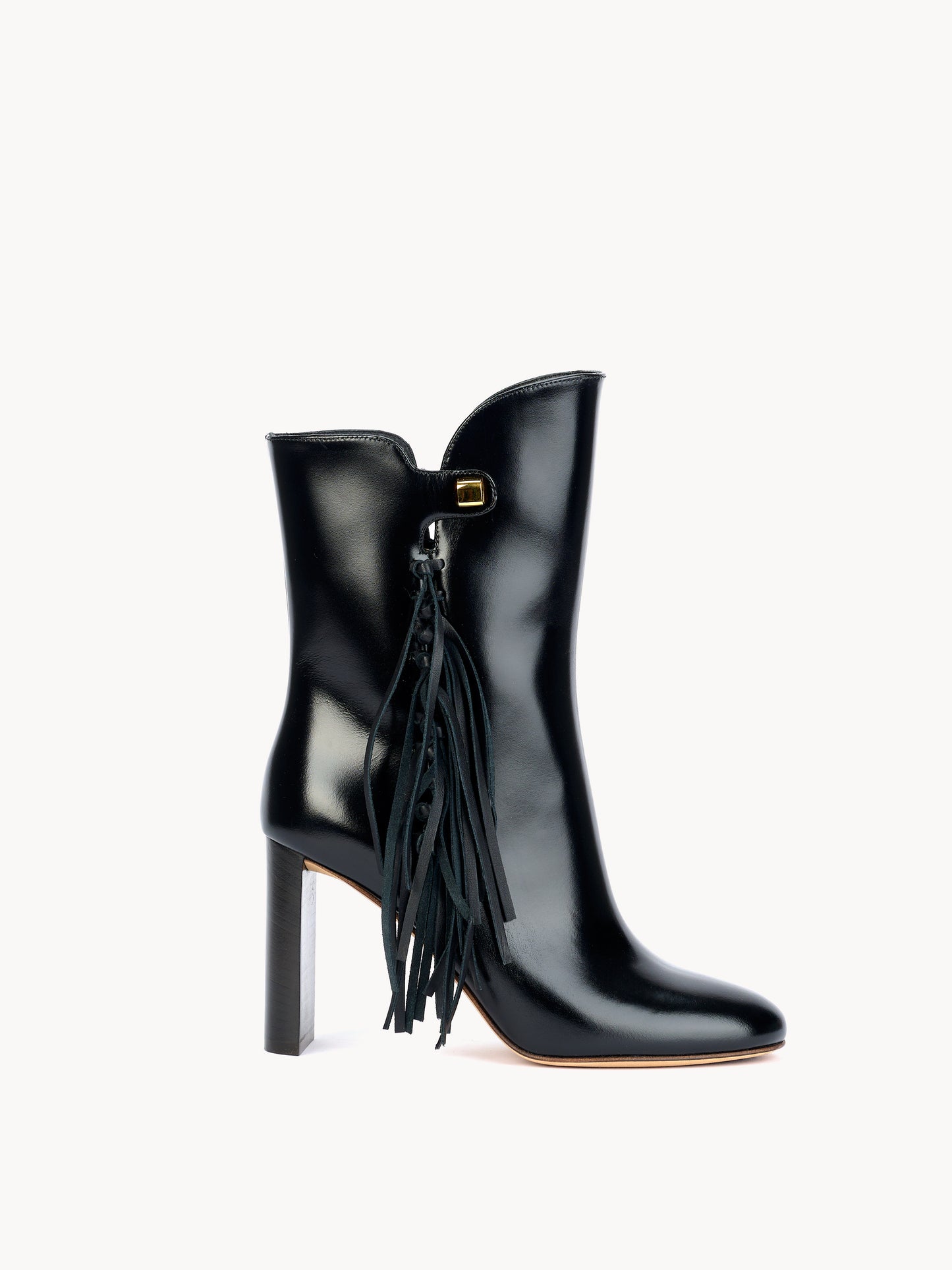 Gabriella Calypso High-Heel Patent Leather With Fringes