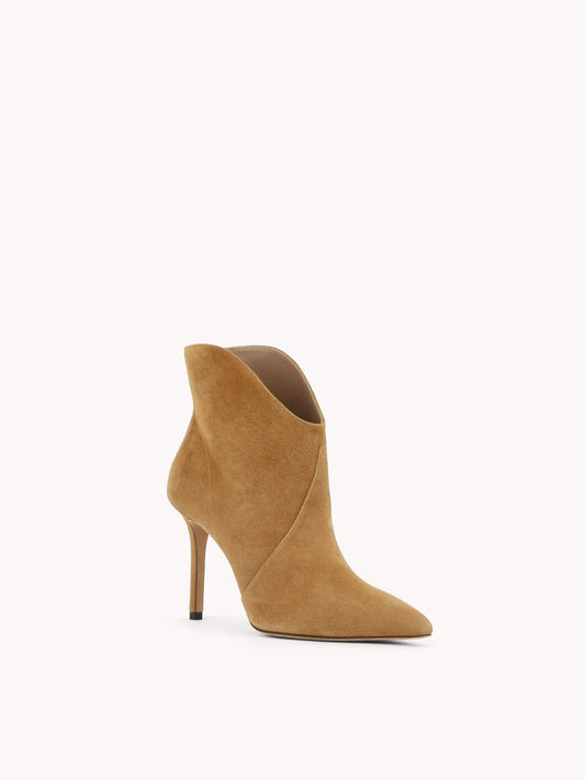 Astrid High-heel Crumble Suede Low Cut Boots