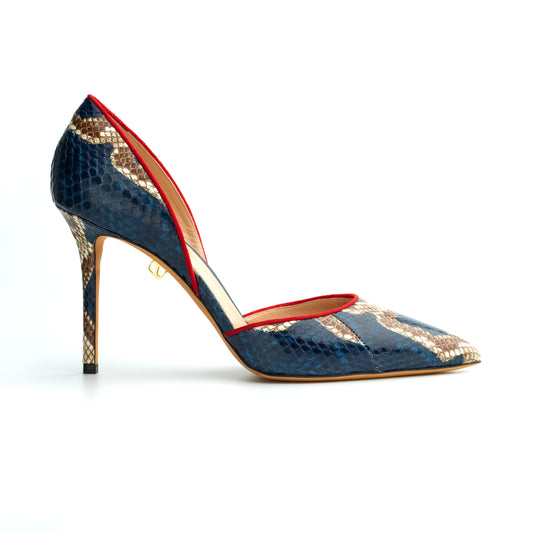 Nieves High-heel Blue Ayers Stilettos